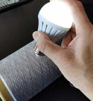 DTY Polyester Conductive Fil 70D pou Trikote